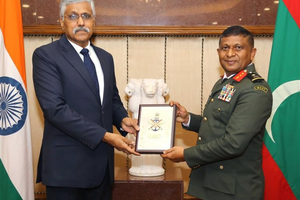 Maldives-India hold fifth Defense Cooperation Dialogue meeting