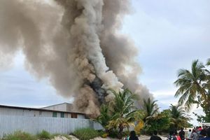 ކުޅުދުއްފުށީ ބިދޭސީންގެ އެކޮމަޑޭޝަން ބްލޮކެއްގައި ރޯވެ އަނދައިފި
