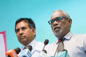 އެމްޑީޕީ-ޑިމޮކްރެޓްސްއަށް އަބްދުއްރަހީމްގެ ވަރުގަދަ ރައްދެއް: "ސަރުކާރު ނުހުއްޓުވޭނެ"