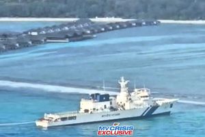 Indian military ship runs aground reef in the Maldives