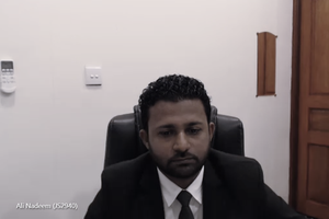 އަދީބުގެ ވަކީލަކަށް ގާޒީ އުޅުއްވާފައިވާތީ ތަނާޒުލްވާން އެދިއްޖެ