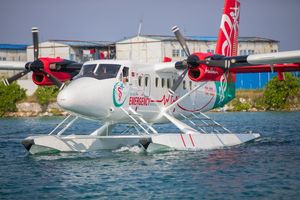 Seaplane designated for patients now carries tourists!