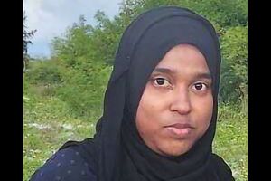 ހުޅުމާލެއިން އަންހެނަކާއި އޭނާގެ ދަރިފުޅު ގެއްލިގެން ހޯދަނީ