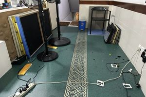 Furqan mosque vandalized
