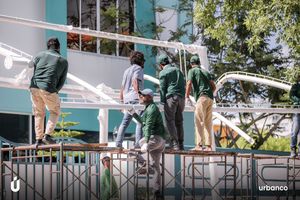 އާބަންކޯގެ ފަރާތުން ރެހެންދި ސްކޫލް ބޭރުގައި ކެނޮޕީއެއް ހަދަނީ