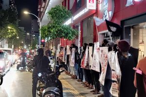 މާލޭގައި ހުންނަ ކޭއެފްސީގެ ބިއްލޫރިގަނޑެއް ތަޅާލައިފި