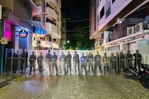 އެމްޑީޕީގެ އެއްވުމާ ދިމާކޮށް ފުލުހުންގެ ހާއްސަ ތަމްރީނުތަކެއް 