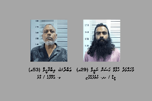 ވައިގެ މަގުން ކުޅުދުއްފުއްޓަށް މަސްތުވާތަކެތި އެތެރެކުރަން އުޅުނު ދެ މީހުން ހައްޔަރުކޮށްފި 