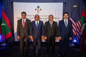 Maldives embassy in US reopens after 14 years