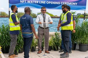 އާ ޓާމިނަލުގެ ފެން ހޮޅި އިފްތިތާހުކުރަން ހަފުލާއެއް ބާއްވައިފި
