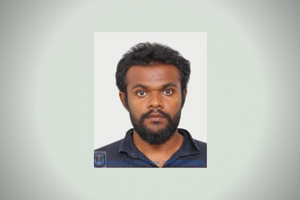 އައްޑޫން ގެއްލިގެން ހޯދަން އިއުލާނު ކުރި މީހާ މަސް ދޯންޏެއްގައި