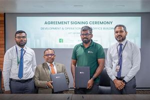 އިސްލާމިކް ބޭންކުގެ އާ އިމާރާތް އެޅުމަށް ހުޅުމާލެއިން ބިމެއް