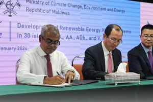 Chinese company to build solar-diesel hybrid electricity systems