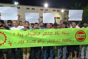 Tourism employees show solidarity for Maldivian journalists