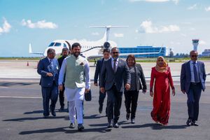 ހަނިމާދޫ އެއާޕޯޓު ހުޅުވަން މޯދީގެ ހާއްސަ މަންދޫބެއް 