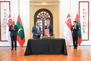 Three MoUs signed between Maldives and Singapore
