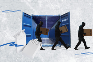 Two containers of seized cigarettes stolen from MPL