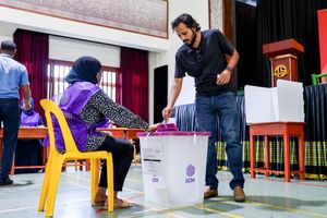 Voter turnout at 46 percent by 2 pm