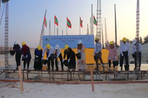 ހިންނަވަރުގައި އިމާރާތްކުރާ ހައުސިން ޔުނިޓުތަކުގެ ބިންގާ އަޅައިފި