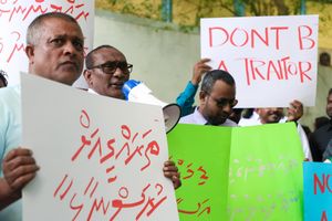ވަޒީރުންނަށް ރުހުން ނުދޭތީ ބައެއް ވަޒީރުން އިހުތިޖާޖަށް