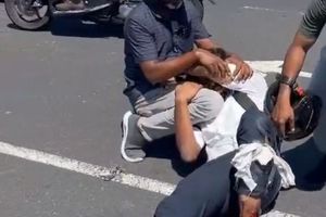 މާލެ-ހުޅުމާލެ ހައިވޭގައި އެކްސިޑެންޓެއް، ދެމީހަކަށް އަނިޔާވި