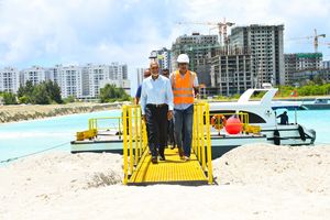 Land reclamation in Hulhumale' Phase Three suspended again