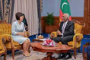 President Muizzu meets Chinese Ambassador