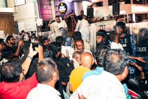 Angry protestors demand Muizzu's resignation