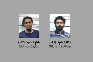 މީހަކު ރަހީނުކޮށް ފޭރުނު މައްސަލައެއްގައި ދެ މީހުން ހައްޔަރަށް