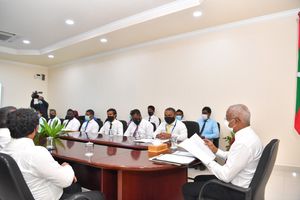ރައީސް ދަތުރުފަށްޓަވައިފި، ފުރަތަމަ މަންޒިލަކީ ށ. ފުނަދޫ