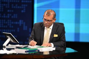 މޮރިޝަސްއާ އެއްކޮޅަށް އެރުމަކީ ސަރަހައްދެއް ދޫކޮށްލުން: ނަޝީދު
