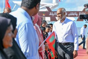 ރ. އަތޮޅަށް ކުރައްވާ ދަތުރެއްގައި ރައީސް ފުރާވަޑައިގެންފި