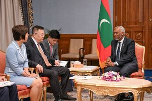 Muizzu meets President of China EXIM Bank