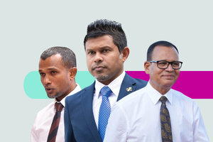 Yameen praises three top govt officials