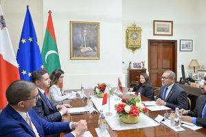 Khaleel meets Malta's Deputy Prime Minister
