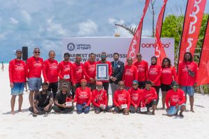 Ooredoo sets record for underwater panel discussion