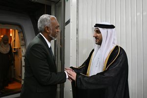 Muizzu arrives in Dubai for COP28