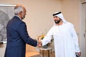 Muizzu meets heads of IMF and Abu Dhabi Fund