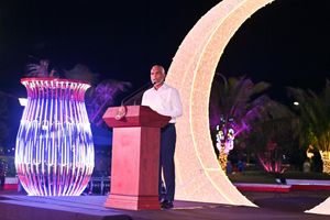 Reduced number of items sent to islands for Eid lights