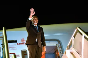 Muizzu in Bangladesh for new govt's inauguration