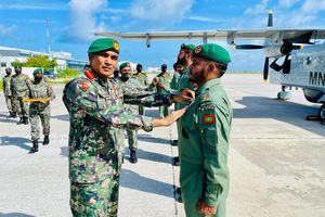 މިލިޓަރީ ޑޯނިއާ ބޯޓު ދިވެހި ސިފައިން ދުއްވަން ފަށައިފި 