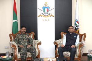 Chief of Defense Force meets Indian Ambassador