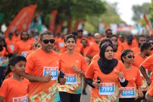 Dhiraagu Road Race ends with 4,500 participants