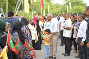 ދެ ދުވަހުގެ ދަތުރުފުޅުގައި ރައީސް އައްޑޫއަށް 