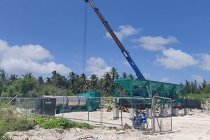 އާރްޑީސީގެ ތާރު މެޝިނުތައް ހުޅުމާލޭގައި ބަހައްޓައިފި