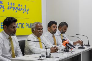 ދަތިތަކާ ގުޅިގެން އިންތިހާބަށް ކުރިމަތިނުލެވިދާނެތީ އެމްޑީޕީގެ ކަންބޮޑުވުން 