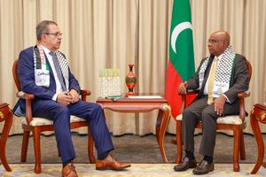 Shahid meets honorary consul of Palestine