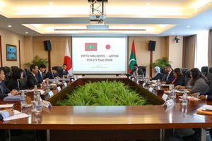 ރާއްޖެއިން ޖަޕާނާއެކު ޕޮލިސީ ޑައިލޮގެއް ބާއްވައިފި