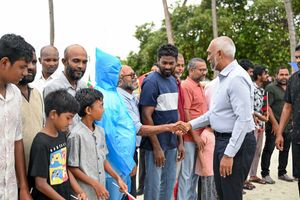 ލ. އަތޮޅަށް ކުރެއްވި ތިން ދުވަހުގެ ދަތުރަށްފަހު މުއިއްޒު މާލެއަށް
