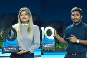 10 ބޯލް ޗެމްޕިއަންޝިޕްގެ ތަށިވެސް ހޯދީ ޝާޒް އާއި އަޒްރާ